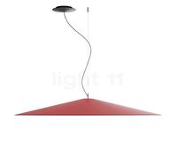 Luceplan Koine Suspension LED rouge - ø110 cm - phase de gradateur Ce luminaire comporte des modules à LED prémontés de classes énergétiques A A++, A+, A