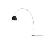 Luceplan Lady Costanza Lampadaire Corps Aluminium, Abat-jour Noir