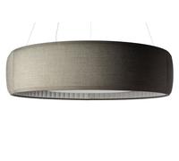 LUCEPLAN lampe à suspension SILENZIO (Ø150 cm Sable - Tissu Kvadrait Remix 2)