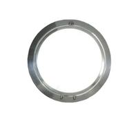 LUCEPLAN lampe au plafond plafonnier ou lampe murale applique METROPOLI D20 (Ø 27 cm - Aluminium poli et polycarbonate)