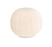 LUCEPLAN lampe de table LITA avec base blanche Ø 18 cm D92V18+D92/2