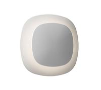 LUCEPLAN lampe murale applique LUTHIEN (Blanc, 3000K, Dimmable phase cut - aluminium et polycarbonate)