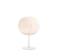 Luceplan Lita Lampe de table avec tige blanc - H.28 cm