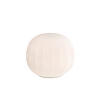 Luceplan Lita Tavolo Tischleuchte, ⌀ 30cm, structure en aluminium laqué blanc