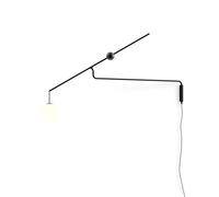 Luceplan Malamata Applique Murale Ø22 Noir Mat