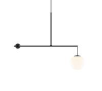 Luceplan Malamata Suspension Ø22 Noir Mat