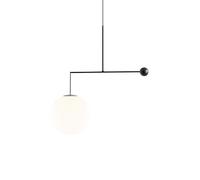 Luceplan Malamata Suspension Ø48 Noir Mat