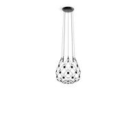 Luceplan Mesh 55 LED Pendelleuchte, câble 1m