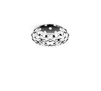 Luceplan Plafonnier Mesh D86PLN LED Ø72 cm acier et polycarbonate Noir