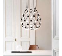Luceplan Suspension Mesh Wireless noir. medium