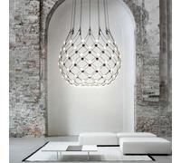 Luceplan Mesh Wireless 100 LED Pendelleuchte, câble 4m