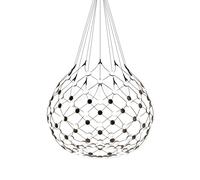 LUCEPLAN lampe à suspension MESH Ø 80 cm (Câbles de 5 mètres - acier et polycarbonate)