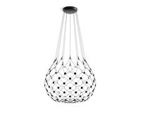 Luceplan Mesh Wireless 100 LED Pendelleuchte, câble 4m