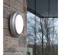 LUCEPLAN lampe au plafond plafonnier ou lampe murale applique METROPOLI D20 LED (Ø 27 cm - Aluminium peint et polycarbonate)