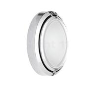 Luceplan Metropoli Plafonnier et applique ø27 cm - aluminium poli