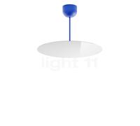 Luceplan Millimetro Suspension LED bleu - h. 33 cm - ø50 - dali Ce luminaire comporte des modules à LED prémontés de classes énergétiques A A++, A+, A