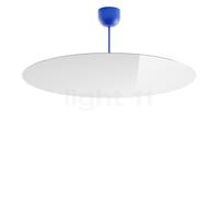 Luceplan Millimetro Suspension LED bleu - h. 33 cm - ø85 - dali Ce luminaire comporte des modules à LED prémontés de classes énergétiques A A++, A+, A