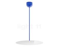 Luceplan Millimetro Suspension LED bleu - h. 73 cm - ø50 - dali Ce luminaire comporte des modules à LED prémontés de classes énergétiques A A++, A+, A