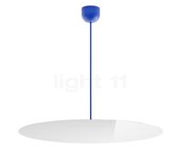 Luceplan Millimetro Suspension LED bleu - h. 73 cm - ø85 - dali Ce luminaire comporte des modules à LED prémontés de classes énergétiques A A++, A+, A