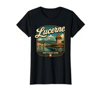 Lucerne Suisse Lucerne Vacances Suisse Voyages T-Shirt Graphique avec Valeur