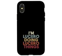 Lucero Name Lucero Personalized Name First Given Coque pour iPhone X/XS