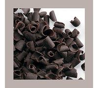 Lucgel Copeaux Curls Chocolat Noir Fleurs Dark - 1 Kg -