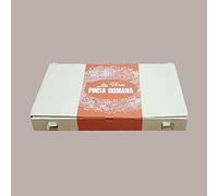 Lucgel Srl Boîte en papier de 25 pièces pour pizza à emporter PINSA ROMANA (23x36H4)