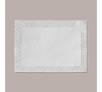 Lucgel Srl Lot de 100 napperons en papier anti-graisse rectangulaires 150 x 300 cm