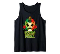 Lucha Hasta El Final Lucha Libre Masque Mexicain Luchador Fan Débardeur