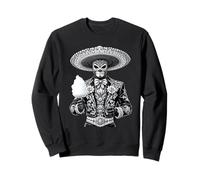 Lucha Libre Charro avec Barbe à Papa Sweatshirt