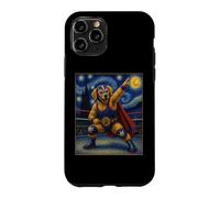 Lucha Libre Golden Retriever, Lutte Mexicaine, LuchadoreDog Coque pour iPhone 11 Pro