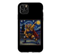 Lucha Libre Golden Retriever, Lutte Mexicaine, LuchadoreDog Coque pour iPhone 11 Pro Max