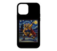 Lucha Libre Golden Retriever, Lutte Mexicaine, LuchadoreDog Coque pour iPhone 12 Mini
