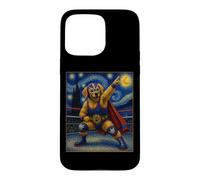 Lucha Libre Golden Retriever, Lutte Mexicaine, LuchadoreDog Coque pour iPhone 15 Pro Max