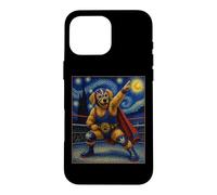 Lucha Libre Golden Retriever, Lutte Mexicaine, LuchadoreDog Coque pour iPhone 16 Pro Max