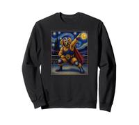 Lucha Libre Golden Retriever, Lutte Mexicaine, LuchadoreDog Sweatshirt