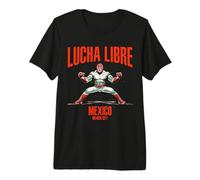 Lucha Libre Luchador Lutteur Mexicain masqué T-Shirt Haut de Gamme