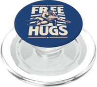 Lucha Libre Lutte drôle Free Hugs Citation Masked Wrestlers PopSockets PopGrip pour MagSafe