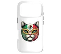 Lucha Libre Masque Cool Cat Luchador Mexicain Coque pour iPhone 17 Pro