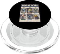 Lucha Libre Masque Lutte pour Chiot Mexique Anniversaire Luchador PopSockets PopGrip pour MagSafe