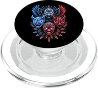 Lucha Libre Masque Mexicain Luchador étoiles PopSockets PopGrip pour MagSafe