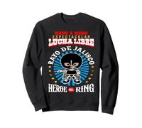Lucha Libre Mexican Wrestling Legend Mask Mexico Luchadores Sweatshirt