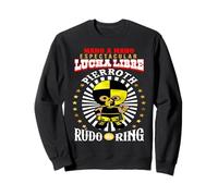 Lucha Libre Mexicana Wrestling Masks Luchadores Máscaras Sweatshirt