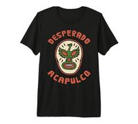 Lucha Libre Mexico Masque Luchador pour Enfant T-Shirt Haut de Gamme