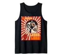 Lucha Libre Mexique Lutte El Goron Luchador Retro Sunburs Débardeur