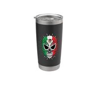 Lucha Mexico Independence Muertos Lutteur mexicain Gobelet isotherme en acier inoxydable double paroi