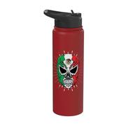 Lucha Mexico Independence Muertos Lutteur mexicain Stainless Steel Insulated Water Bottle