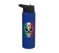 Lucha Mexico Independence Muertos Lutteur mexicain Stainless Steel Insulated Water Bottle