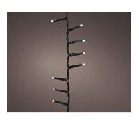 Luci Di Natale 1000led Viola/Arancione 2250 Cm 8 Funzioni Multicolore