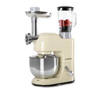 Lucia 1800W 5L Robot de Cuisine Avec Hachoir Crème